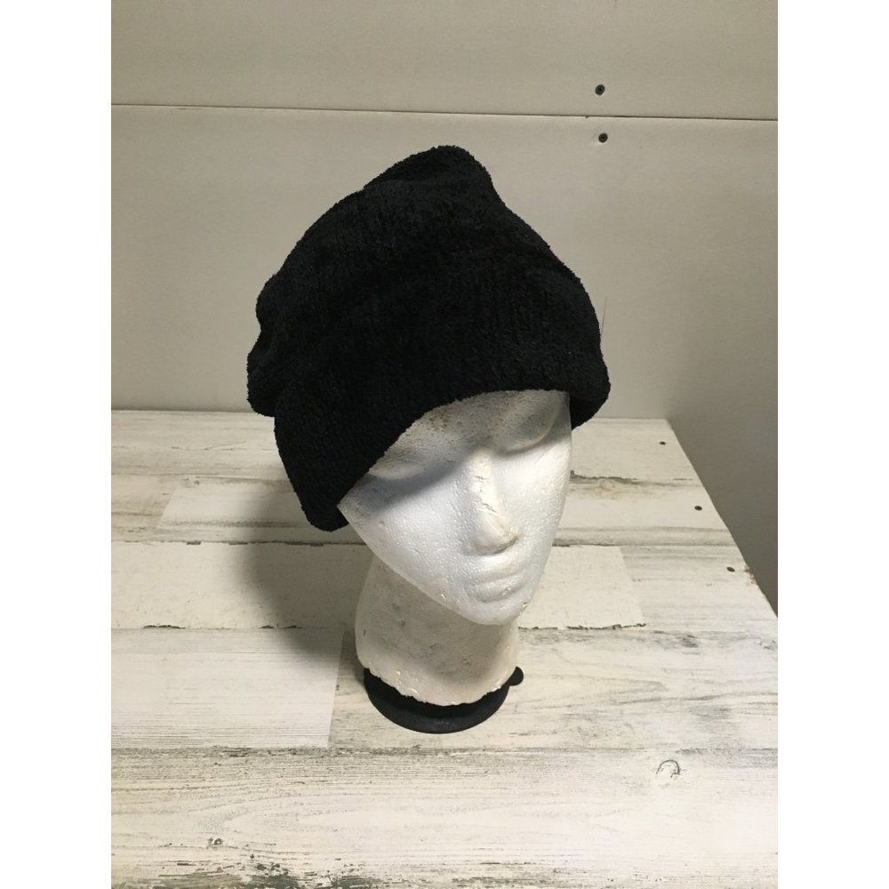 American Eagle Outfitters unisex black ribbed Beenie hat